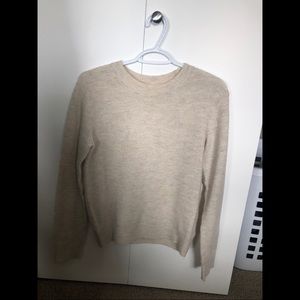 White sweater from H&M